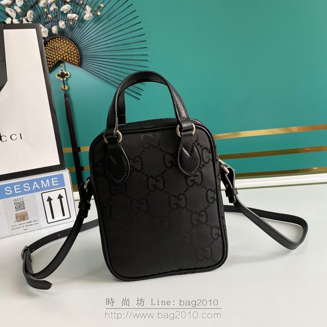 Gucci古馳包包 G家2020新款男包 款號:625850 古奇小號手提肩背男包 克色  gdj1261
